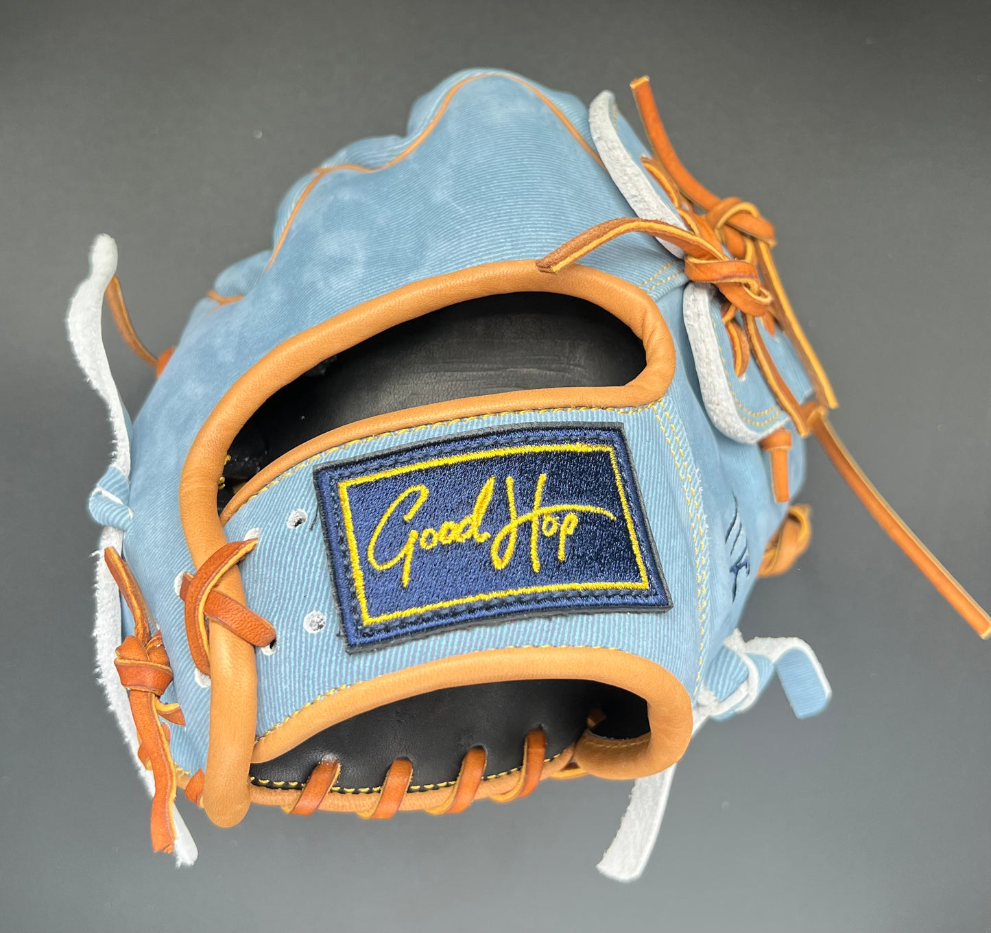 12" Denim 2-piece closed web