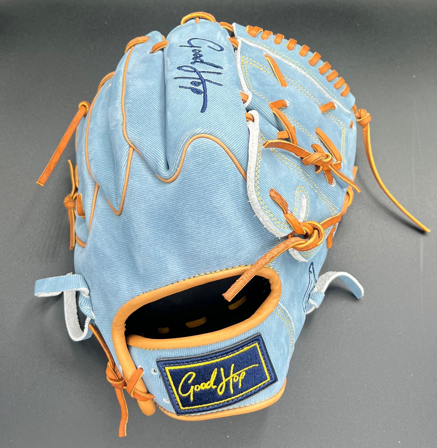 12" Denim 2-piece closed web